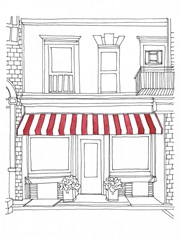 Striped Awning V