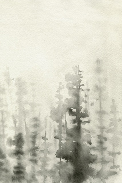 Ink Pine Woods II