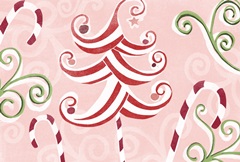 Candy Cane Holiday Collection A