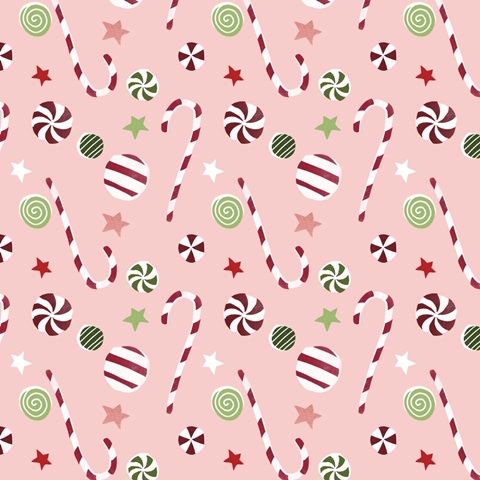 Candy Cane Holiday Collection F