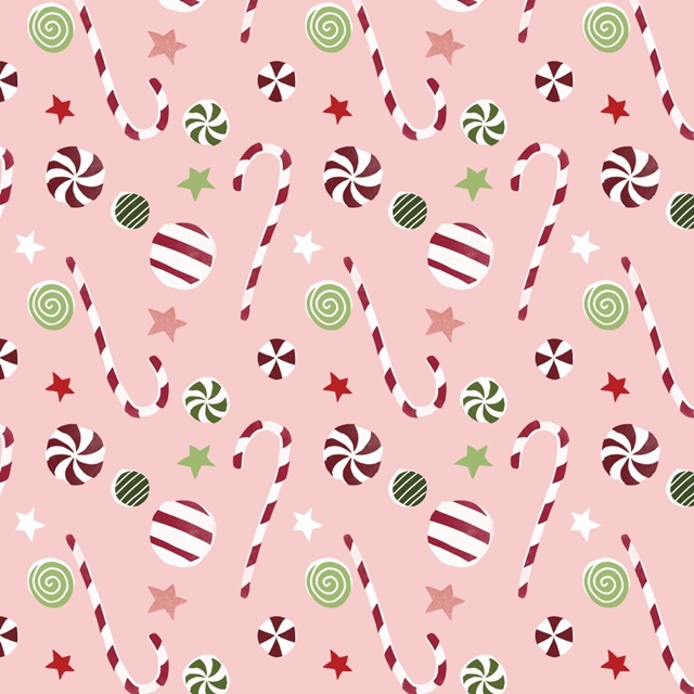 Candy Cane Holiday Collection F