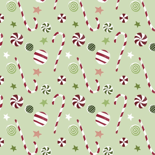 Candy Cane Holiday Collection G