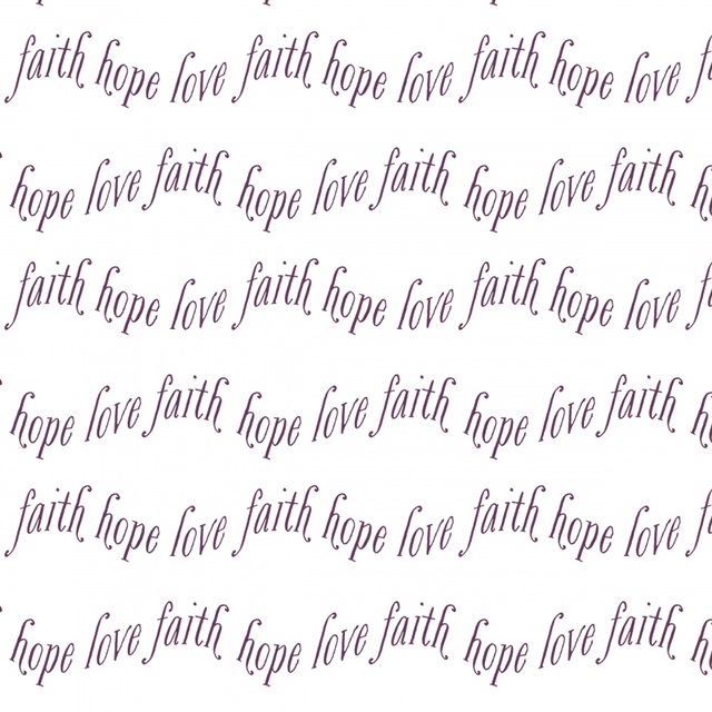 Faith Hope Love Collection H