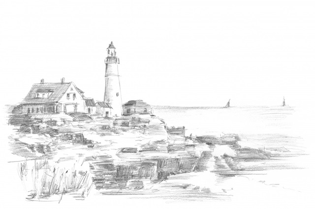 Lighthouse Sketch I