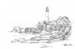 Lighthouse Sketch II