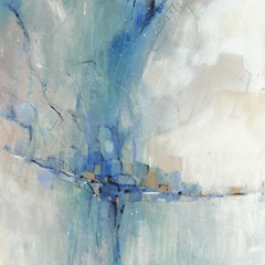 Blue Stone Abstract I