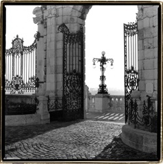 Gates to the Royal Palace, Budapest