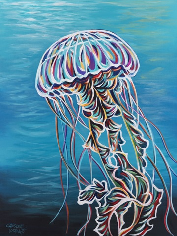 Colorful Jellyfish II