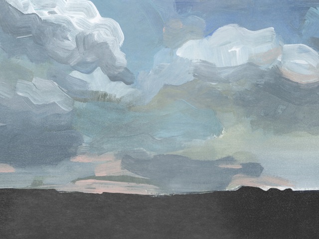 Cerulean Clouds II