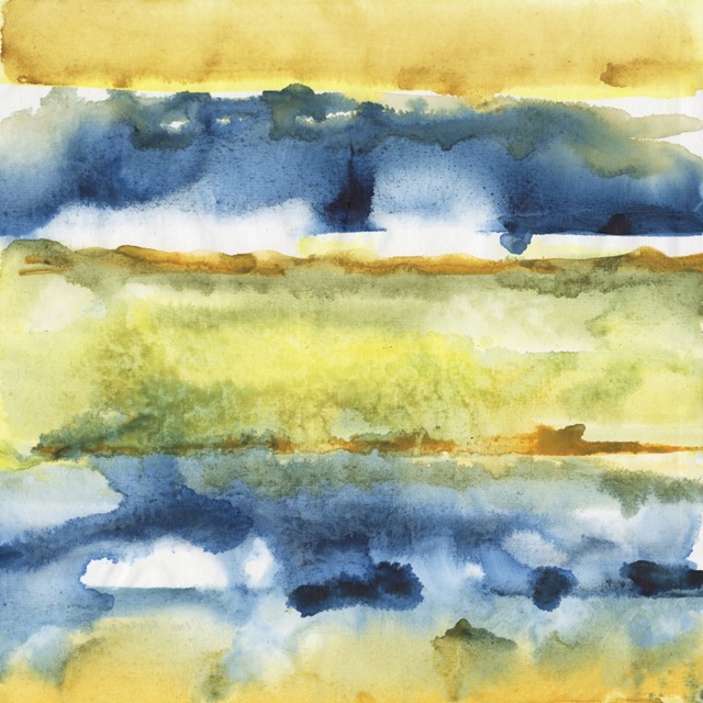 Watercolor Horizon I