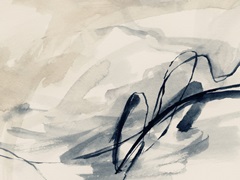 Intuitive Indigo Markings II