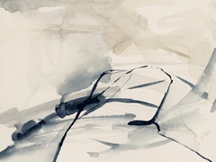 Intuitive Indigo Markings III