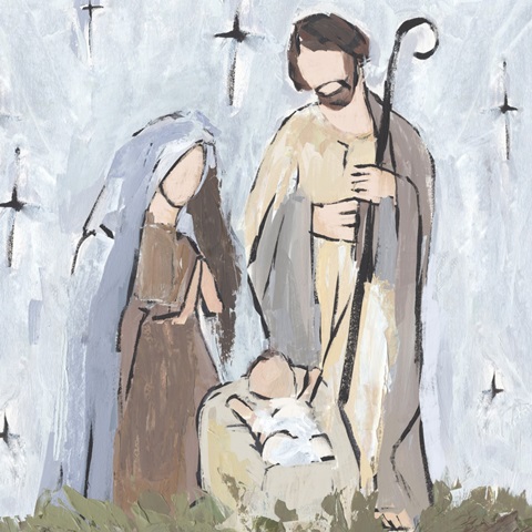 Starry Nativity II