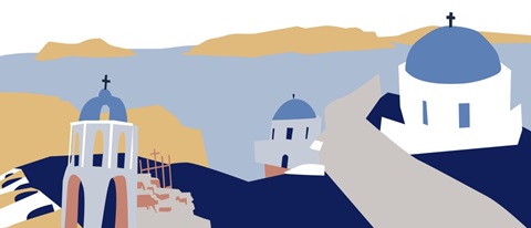 Santorini Greece Collection D