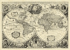 Vintage World Map (HL)