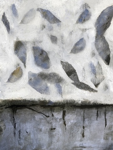 Falling Up in Blue I