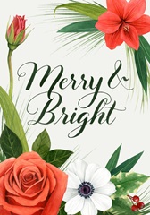 Christmas Flora Wreath Collection B