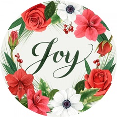 Christmas Flora Wreath Collection C