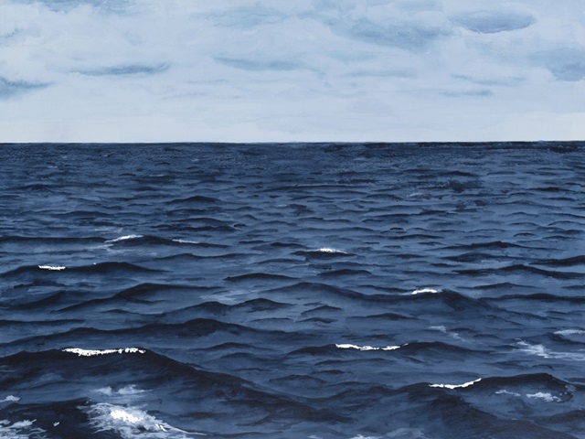 Grayscale Seascape III