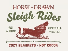 Christmas Farm Sign III