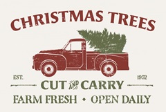 Christmas Farm Sign Collection A