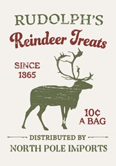 Christmas Farm Sign Collection B