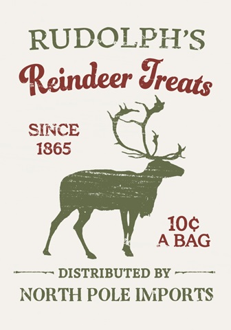 Christmas Farm Sign Collection B