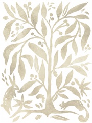 Parchment Block Print II