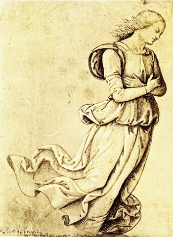 Sepia Woman Dancing