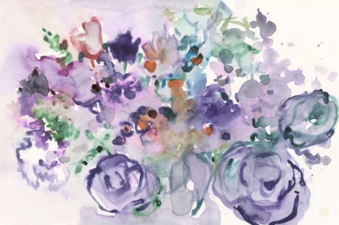 Watercolor Floral Stems I (#2870344) - The World Art Group