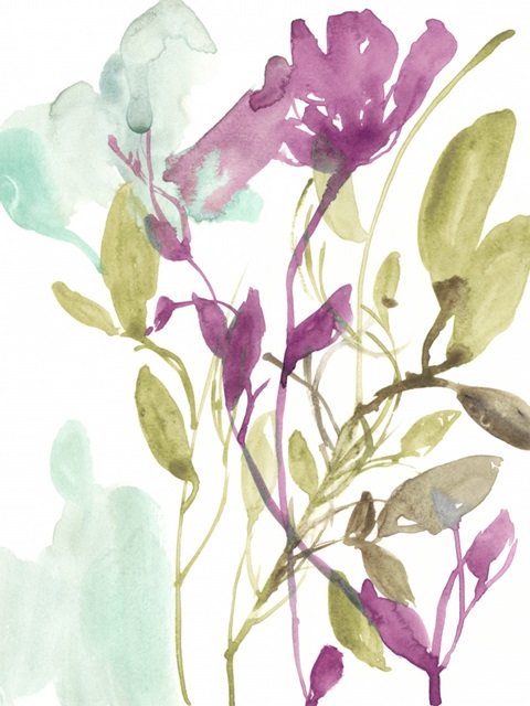 Fuchsia & Olive Bouquet II