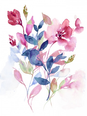 Watercolor Floral Stems I (#2870344) - The World Art Group