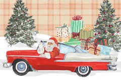 Santa on Wheels Collection A