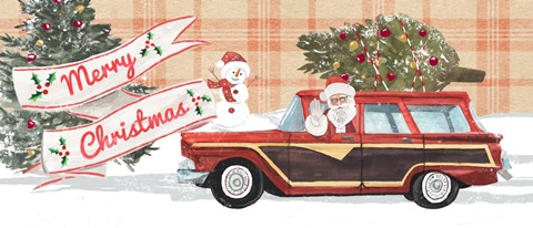 Santa on Wheels Collection D