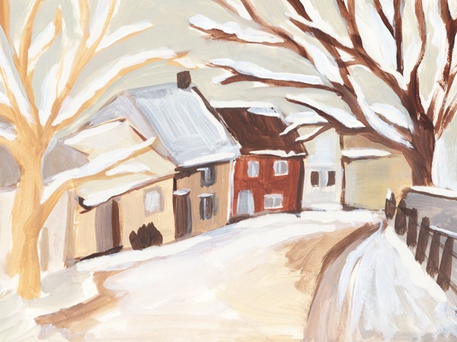 Snowy Street II