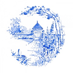 Blue Garden Impressions II