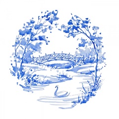 Blue Garden Impressions IV