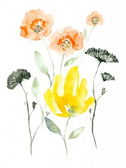 Bright Wildflowers I