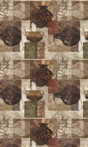 Ethnic Pot & Vase Collection E