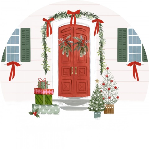 Festive Front Door Collection C
