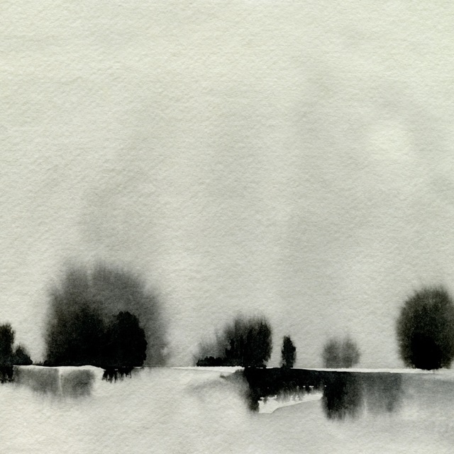 Ink Bloom Landscape III