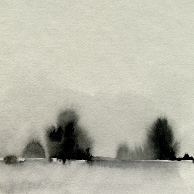 Ink Bloom Landscape IV