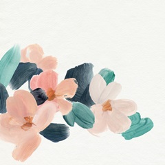 Brushed Petals I