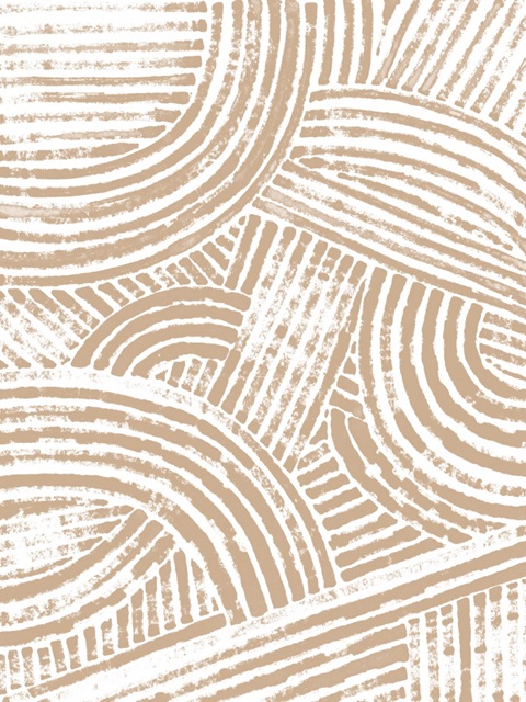 Pattern Maze in Apricot I