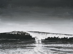 Black & White Waves I