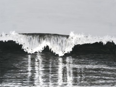 Black & White Waves II