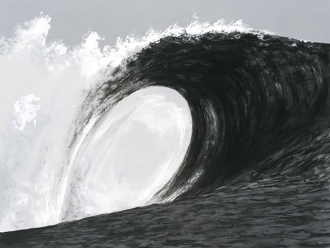 Black & White Waves IV