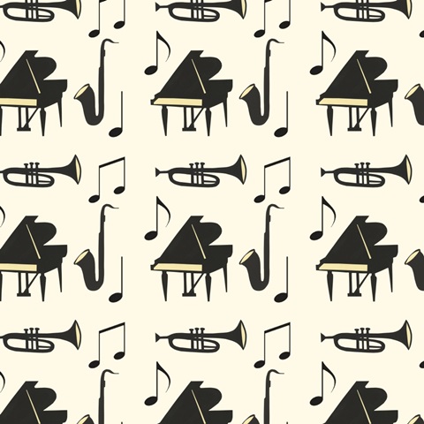 Cut Paper Instruments Collection F