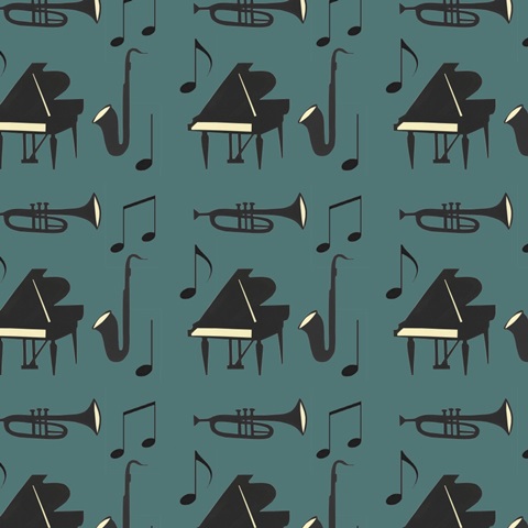 Cut Paper Instruments Collection G