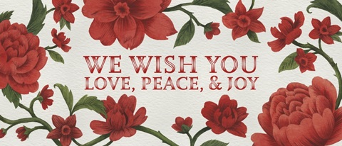 Scarlet Chinoiserie Christmas Collection D